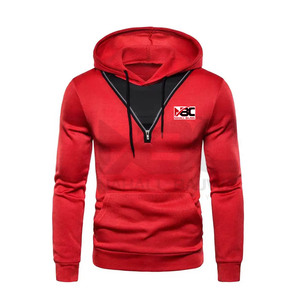 Vente en gros d'usine 2023 - Sweats à capuche en polaire pour hommes, personnalisables avec logo et étiquette, design uni, toutes tailles disponibles - Product Image 2
