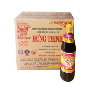 Venta caliente Hung Thinh 38N Fish Sauce Top Instant 750ML Botella de vidrio para adultos y niños Listo para comer al por mayor - Product Image 6