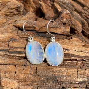 Moonstone Dangle <b>Earrings</b> 925 Sterling <b>Silver</b> Handmade Statement Unique Fashion Jewelry Gift <b>For</b> Women <b>Men</b> - Product Image 5