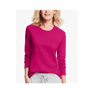 2024 camisetas de mujer de ropa informal OEM de alta calidad multicolores personalizables y en stock a precios baratos - Product Image 4