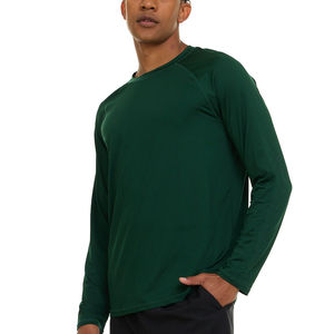 Lightweight for <b>Men</b> BreathablePerformance Comfortable New Arrival High Quality <b>Rash</b> <b>Guard</b> Long Sleeves Solid Color <b>Rash</b> <b>Guard</b> - Product Image 5