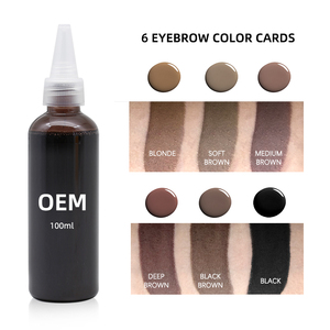 Professionnel Brow Tint cils sourcil teinte sourcil tache colorant kit <span class=keywords><strong>hybride</strong></span> liquide tache de sourcil - Product Image 5