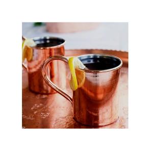 Tazas de mula de cobre puro de estilo superior de la mejor calidad para cerveza de jengibre, taza de cobre puro, tazas de mula de Moscú, exportador de India - Product Image 5