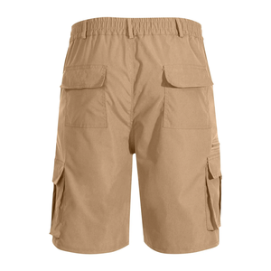 Vêtements pour hommes avec service OEM Short cargo décontracté de grande taille Pantalon design personnalisé Pantalon cargo d'été élégant de couleur unie - Product Image 4