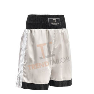 Pantalones Cortos de Boxeo para Hombre, Material Suave y Ligero para Práctica Profesional de Boxeo, Diseño Flexible - Product Image 1