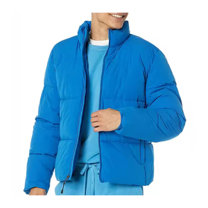 Veste matelassée d'hiver élégante pour hommes Veste matelassée de chasse en duvet haute performance isolée thermiquement et imperméable - Product Image 1