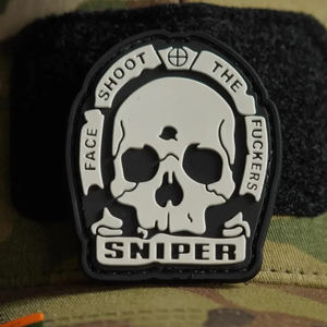 Patchs en PVC Fabricant Fournisseur Pas de minimum de vêtements Badges 2D 3D Patchs en caoutchouc de silicone souple Logo personnalisé Patch en PVC - Product Image 3