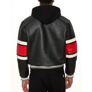 Avirex hommes Bomber veste en cuir édition limitée Vintage veste en cuir de vachette véritable American Avirex veste en cuir véritable - Product Image 4