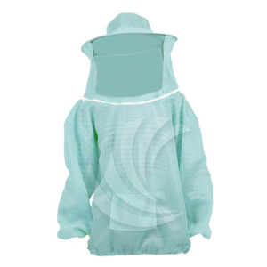 Chaqueta de Apicultura Resistente a Picaduras, Duradera, Protectora, de Poliéster Ligero, Impermeable, Talla Grande, con Capucha, para la Cosecha de Miel - Product Image 2