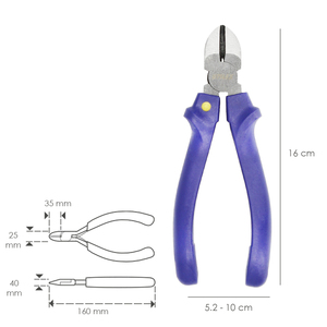Alicates Utilex Corte Diagonale 150 mm. - Product Image 2