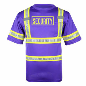 Camiseta Polo Táctica de Seguridad de Primera Clase en Polialgodón con Mangas y Cuellos de Seguridad Tejidos, Camisetas Polo para Guardias de Seguridad - Product Image 4