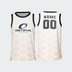Maillot de basket-ball unisexe sans manches été 2026, personnalisable avec nom et équipe, faible MOQ, respirant, technique de sublimation unie, grandes tailles XS - Product Image 2
