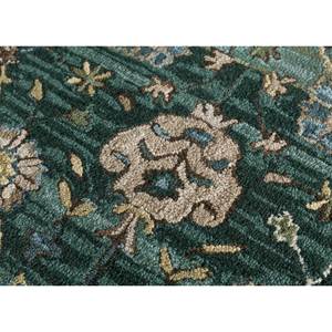 Alfombra de Lana Tejida a Mano Mythos Green con Diseño Floral, Rectangular de 9x12, 10 mm, para Sala de Estar, Pasillo, Modelo Tla-4063, Alfombras Jaipur ZA - Product Image 3