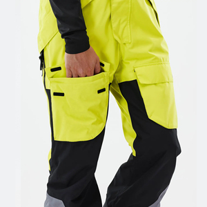 Traje de esquí de dos piezas a prueba de viento de diseño personalizado 2025-Prendas de abrigo de snowboard gruesas transpirables para hombres - Product Image 6