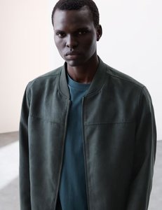 Veste décontractée coupe-vent à manches longues d'automne Manteau Bomber Jackets Vêtements pour hommes Automne Hiver Veste pour hommes - Product Image 3