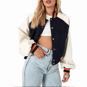 Chaqueta Universitaria para Mujer, Personalizada con Estampado y Bordado, Ropa Urbana Universitaria - Product Image 6