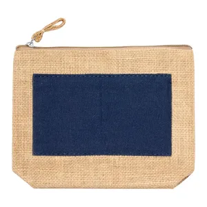Trousseau de toilette écologique en jute avec design durable - Product Image 1