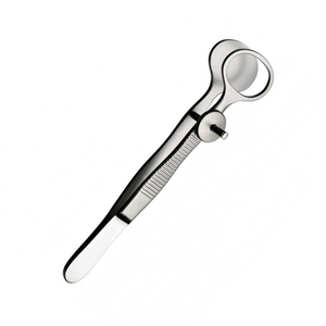 Meilleure qualité Instruments chirurgicaux rond métal acier Chalazion pince à épiler pouce système de mesure pinces d'avancement - Product Image 2