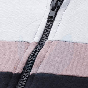 Venta al por mayor transpirable mujeres sudaderas con capucha último estilo de color sólido mujeres sudaderas con capucha personalizadas mujeres sudaderas con capucha - Product Image 6