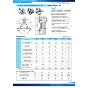 Mandrin à 4 mâchoires de qualité industrielle, à commande électrique, à centre fermé, en acier, accessoire pour tour - Product Image 4