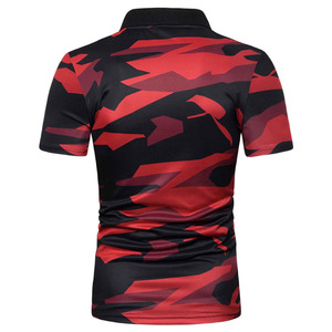 Bonne qualité 2025 hommes à manches courtes Polo t-shirt tenue décontracté Style moderne Polo Camouflage chemises de qualité supérieure - Product Image 2