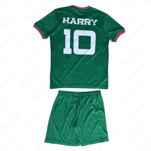 Camiseta de Fútbol Unisex al por Mayor de Fábrica, Uniforme de Fútbol Personalizado, Ropa Deportiva, Ropa de Fútbol de Equipo, Sublimación, 100% Poliéster, Anti-UV - Product Image 2