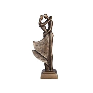Escultura Figurativa de Metal Bronce, Decoración Artística para Mesa, Figuras Humanas Hechas a Mano para Decoración de Sala de Estar, Venta al Por Mayor - Product Image 5