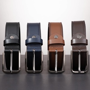 Akyol Người Đàn Ông Của Cao Cấp Vành Đai Phong Cách Giản Dị Với Chất Lượng Cao Sang Trọng Hợp Kim Khóa Vuông 3.5Cm Chiều Rộng Thân Thiện Với Môi Thiết Kế - Product Image 6