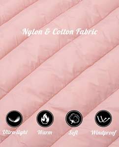 Veste matelassée respirante dernier cri style personnalisé veste matelassée matelassée brillante décontractée pour femmes manteau court à bulles chaud d'hiver avec fermeture éclair - Product Image 6