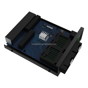 สินค้าขายดี ตัวแปลงสัญญาณใยแก้วนำแสงแบบมินิ 1000Mbps โหมดเดี่ยว ไฟเบอร์เดี่ยว 2SC เป็น 4RJ45 - Product Image 4