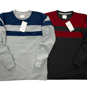 Tendance 100% coton hommes sweat personnalisé grande taille hiver manches longues lourd GSM respirant cou solide meilleur prix du marché - Product Image 1