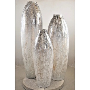 Tendencia de la industria, escultura de flor de Metal hecha a mano, florero de aluminio para boda, decoración del hogar, logotipo de tamaño personalizado - Product Image 2