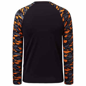 Venta caliente de alta calidad de microfibra camisas de manga larga de pesca por encargo de secado rápido sublimación de punto desgaste de talla grande para hombres - Product Image 3