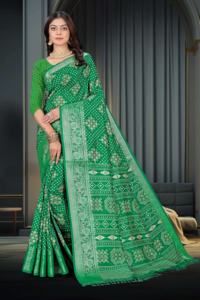 Exclusivo Georgette tela Digital impreso Sari diseñador indio étnico impreso nupcial Saree para adultos última fiesta desgaste - Product Image 4