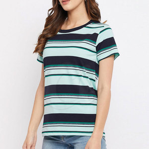 Vente directe d'usine T-shirts pour femmes Meilleures ventes T-shirts pour femmes T-shirts pour femmes fabriqués au Pakistan - Product Image 2