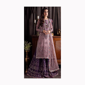 Vestidos de fiesta indios listos para usar para mujer Traje Salwar Kameez con Lehenga Choli Compras en línea para trajes de césped en Pakistán - Product Image 5