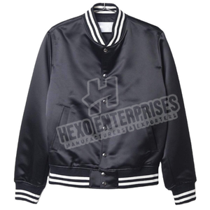 Proveedores directos de fábrica Chaquetas deportivas de béisbol Material y colores personalizados Chaqueta universitaria cómoda totalmente personalizable para hombres - Product Image 1