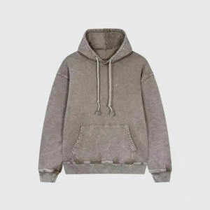 Sweat à capuche surdimensionné personnalisé délavé à l'acide fabricant 100% sweat à capuche en coton de haute qualité sweat à capuche délavé vintage sweats pour hommes - Product Image 1