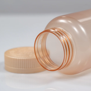 Logo personnalisé de l'usine vietnamienne Capsules de pilules de bonbons givrés en PET Conteneur de bouteille en plastique pour la sérigraphie de médicaments - Product Image 4