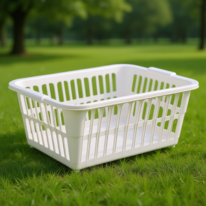 Cesta <b>plastica</b> (58x41x24cm) Bianco 8061012112 - Product Image 3