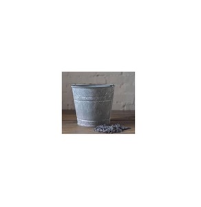 Cesta de carrito de cubiertos de Metal galvanizado con mango cómodo para el hogar, guardería, cocina, Picnics, comedor, jardín - Product Image 3