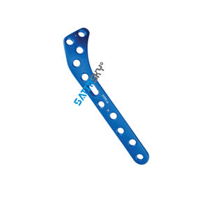 Placas de bloqueo de tibia de titanio de 191.0 mm con 10 orificios para uso en cirugía ortopédica - Product Image 5