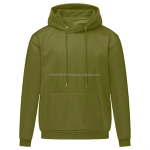 Sudadera con capucha de alta calidad con cremallera, estilo jersey, con forro de terciopelo y técnica de efecto abullonado, de felpa sólida, estilo urbano, con patchwork, cálida para invierno - Product Image 6