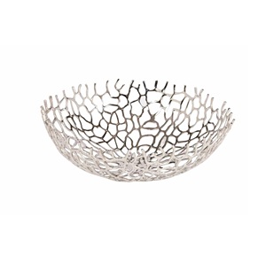 Frutero de aluminio con diseño de rama decorativa de lujo para utensilios de cocina, decoración de mesa de comedor, cuencos de almacenamiento de frutas. - Product Image 6
