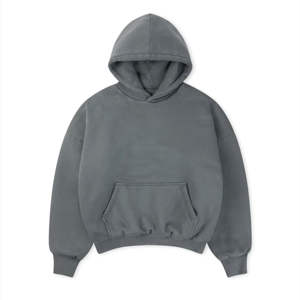 Sweat-shirts à capuche épais d'hiver de haute qualité, nouveau style, sweat-shirts décontractés personnalisés, 100% coton, sweat-shirts pour hommes - Product Image 1