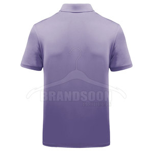 เสื้อยืดผู้ชายทรงลำลอง ระบายอากาศได้ดี ผ้าฝ้าย 100% ปกคอพับ ทรงปกติ ใส่สบายในฤดูร้อน สินค้ามาใหม่ - Product Image 2