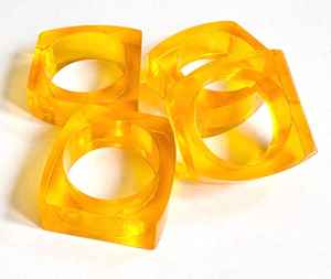 Ronds de serviette, ronds de serviette en rotin, ronds de serviette en osier, décor de table - Product Image 4