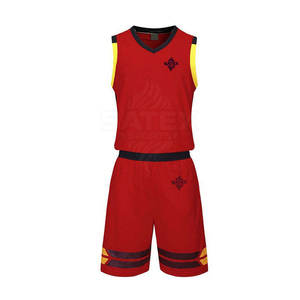 Tenues de basket-ball respirantes de style actuel, faible MOQ, concevez vos propres vêtements d'équipe sportive pour la vente en ligne - Product Image 1