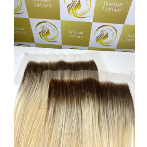 Paquetes de cabello Remy de Vietnam Bonestraight tendencia caliente frente de encaje peluca transparente teje 13*6 Frontal - Product Image 5