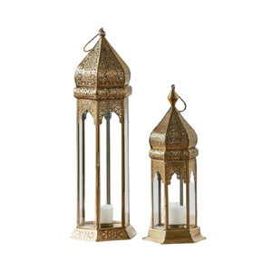 Farol de Metal de Alta Calidad con Acabado de Recubrimiento en Polvo para Decoración del Hogar y Jardín, Iluminación, Decoración de Ramadán - Product Image 3